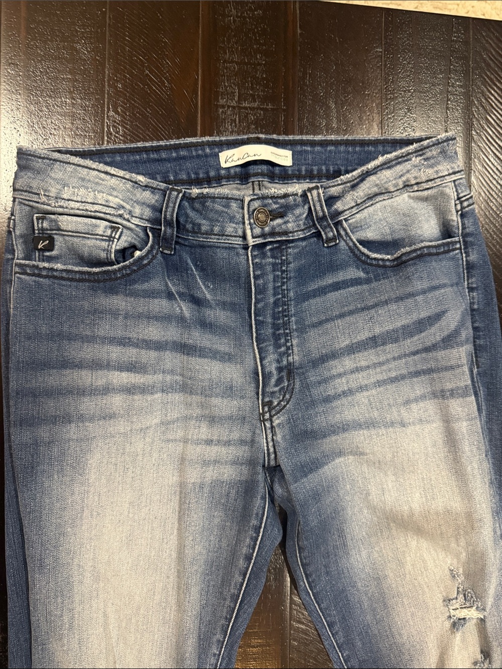Kancan Women’s Light Wash Skinny Jeans